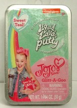 Nickelodeon Liquid Lava Putty Jo Jo Siwa Glitt-A-Goo Sweet Teal 1.764 Oz New - £7.41 GBP