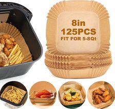 100pcs Air Fryer Disposable Paper Liner Non-stick Disposable Liners Square Free - $32.99