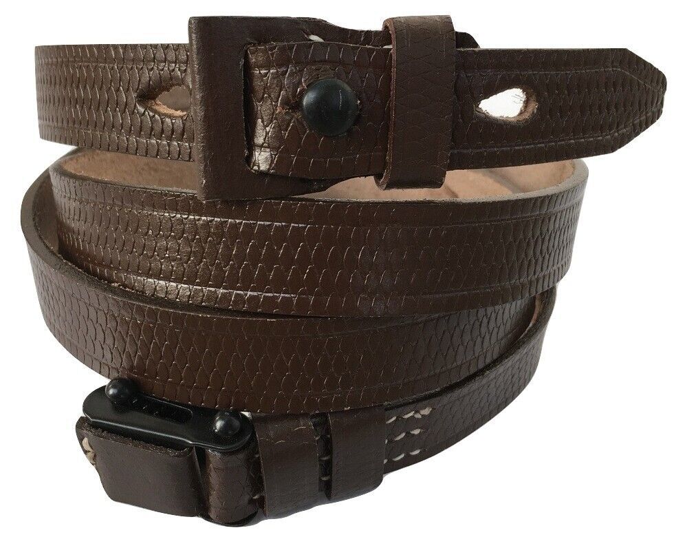 German WWII Kar 98 K98 98K Kar98 K43 Brown Leather Sling Army Reproduction - $19.36