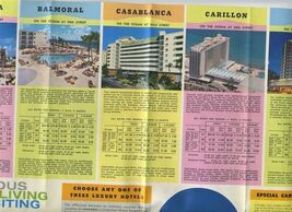 Eastern Air Lines Miami Beach Happy Holidays Brochure 1961 - $24.72