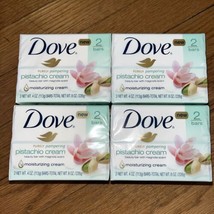 Dove Pistachio Cream Bar Soap 8 total (4 pkgs Of 2) HTF Discontinued - $64.99