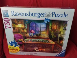Ravensburger Puzzle Puzzler&#39;s Place 750 Piece Large Format Jigsaw Puzzle 16 4448 - £24.66 GBP