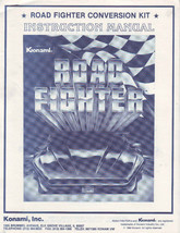 ROAD FIGHTER VIDEO ARCADE ORIGINAL GAME MANUAL 1984  Service Repair Inst... - £11.21 GBP