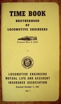 1971 Brotherhood of Locomotive Engineers Time Book - NICE! - £3.92 GBP