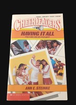 CHEERLEADERS Having It All #41 Vtg 80s Book Series 1980s Teen Novel 1st edition - £38.77 GBP