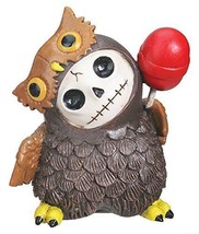 Furrybones Hootie Skeleton in Brown Owl Costume - £18.87 GBP