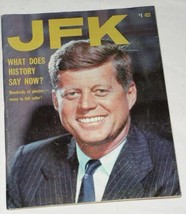 JFK What Does History Say Now Magazine Vintage 1965  - £11.78 GBP