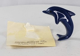 Hagen Renaker Blue Dolphin Miniature Figurine 1989 - $16.49