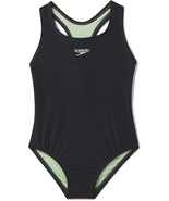 Speedo Girl&#39;s Swimsuit One Piece Closed Racerback Girls Size 12 NWT - €17,19 EUR