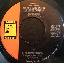 The 5th Dimension - Medley: Aquarius / Let The Sunshine In (The Flesh Failures) - £2.19 GBP