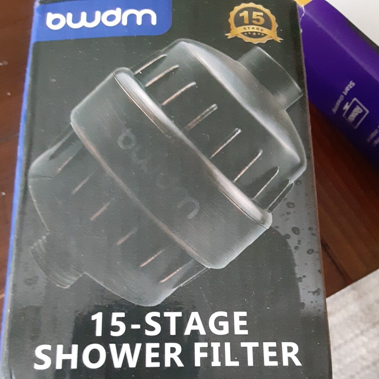 BWDM 15 Stage Shower Head Water Filter Remover Chlorine Hard Water Unive... - $9.90