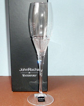 Waterford John Rocha Muse Leda Flute Clear Cut Crystal #159519 New - $74.90