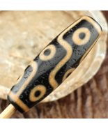 9 Ojos Antiguo Himalaya Indo Tibetano Ágata DZI Cuentas Patrón Único - €94,61 EUR