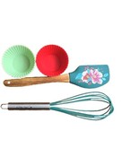 Pioneer Woman ~ 10-Piece ~ Utensil Set ~ 1-Whisk ~ 1-Spatula ~ 8-Cupcake... - $25.56 CAD