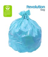 100 Ct - Trash Bag Revolution PC46XHBU Can Liner 40 Gallon 0.7 Mil Blue ... - $27.15 CAD