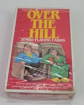 Vintage 1988 Over the Hill Jumbo Playing Cards Deck Gag Gift Game Sealed Rare - £9.90 GBP