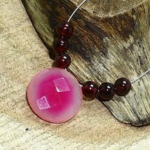 Onyx Faceted Round Garnet Beads Briolette Natural Loose Gemstone Making Jewelry - £2.12 GBP