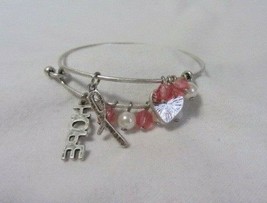 Avon Costume Jewelry Breast Cancer Crusade Charm Bracelet New In Box - $6.57