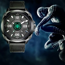 SINOBI Brand Creative Quartz Spider Man Theme Watch - Men's / Gents, Super Hero - $44.99