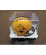 TERRY BRADSHAW SBC STEELERS HOF QB SIGNED AUTO RETRO RIDDELL MINI HELMET... - $4,704.00 MXN