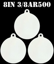 8 Inch Dia. AR500 Metal Targets-Metal Shooting Targets-Metal Pistol Targ... - $84.99
