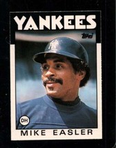 1986 Topps Traded #33 Mike Easler Nmmt Yankees - £1.82 GBP