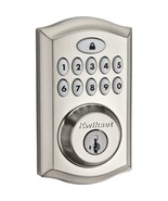 Satin Nickel Traditional SmartCode® Electronic Door Deadbolt with SmartK... - $274.38 CAD