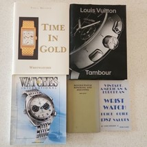Watch Catalog Lot 5 Price Guide Book Repairs Louis Vuitton Watches Inter... - £96.76 GBP