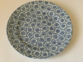 Antique Royal Worcester Blue Floral Luncheon Plate 9 1/4&quot; - £31.65 GBP