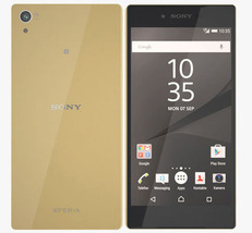 Sony Xperia z5 premium e6853 gold 3gb 32gb 5.5&quot; screen android 4g smartphone - £185.40 GBP