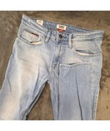 Tommy Jeans Slim Tapered Light Wash Denim Jeans Women&#39;s Size 28/34 - $524.72 MXN