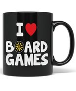 PixiDoodle I Love Board Games - Heart Gamer Nerd or Geek Coffee Mug (11 ... - £20.65 GBP+