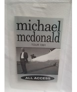 MICHAEL McDONALD / DOOBIE BROTHERS - ORIGINAL CONCERT LAMINATE BACKSTAGE... - $281.87 MXN
