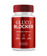 1 Pack Gluco Blocker Blood Sugar Support Formula Advanced Glycogen Support - $1,112.09 MXN