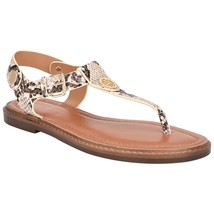Tommy Hilfiger Women Flat Slingback Sandals Bennia Size US 8M Taupe Snak... - $38.61