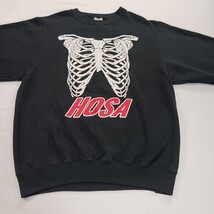 Port & Company HOSA Men's Black Core Fleece Crewneck Graphic Sweatshirt Size S image 11