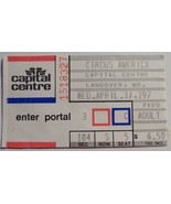 Circus 3 Vintage Ticket Stubs America 1970&#39;s Landover + Ringling Brother... - $12.27 CAD
