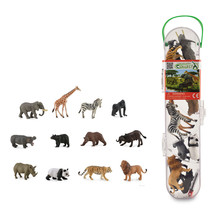 CollectA Wild Life Animal Figures in Tube Gift Set (12pcs) - £25.63 GBP