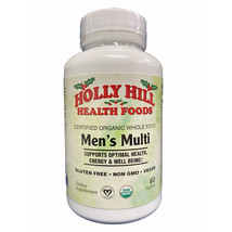 Holly Hill Health Foods Certified Organic Whole Food Men&#39;s Multi, 60 Tablets - £27.61 GBP