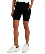 MSRP $18 Hippie Rose Junior&#39;s Cell Pocket Bike Shorts Black Size XS - $17.60 CAD