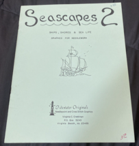 Seascapes 2 Counted Cross Stitch Patterns Tidewater Originals Virginia Creekman - £4.15 GBP
