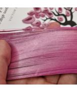 Glossy Quilling Paper Strips 4 packs One Metalized Side, Card or Jewelry... - $18.99+