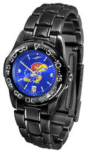 Kansas Jayhawks Ladies Women AnoChrome Fantom Black Watch  - £61.62 GBP