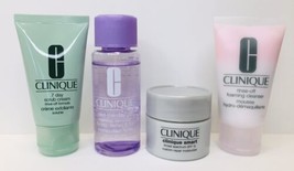 Clinique Skincare Lot 7 Day Scrub Smart SPF Cream Cleanser Makeup Remover - $19.50