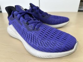Adidas Alphabounce + Run Men’s Size 12 College Purple/Gold Running EF1226 AA4 - £39.77 GBP
