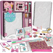 Journal Kit For Girls - Art And Crafts Gift For Kids Age 6+ Kids Scrapbook Kits  - £33.57 GBP