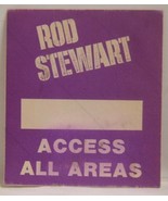 ROD STEWART - VINTAGE ORIGINAL CLOTH TOUR CONCERT BACKSTAGE PASS - $13.69 CAD