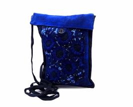Small Floral Embroidered Slim Lightweight Square Plaid Purse Crossbody Bag - Wom - £12.42 GBP