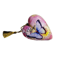 Art Heart Key to My Heart Figurine by Christine Adolph Butterfly Hope by Demdaco - £38.36 GBP