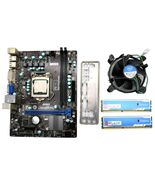 MSI H61M-P31/W8 1155/H2 Motherboard, i3-3220, 8GB Ram, I/O Shield, &amp; CPU... - $1,193.46 MXN